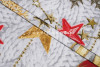Ткань Дорожка набивная 50 см "Новогодняя звезда" рис 30044 вид 1 На отрез