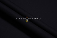 Ткань Саржа 150 см 12с18 260 гр. №315 Чёрный На отрез
