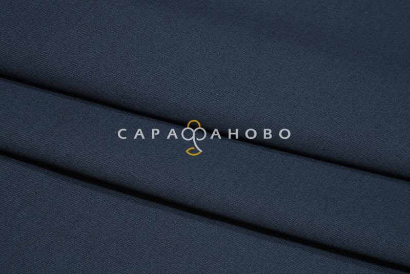 Ткань Саржа 150 см 260 гр №306 Тёмно-серый На отрез