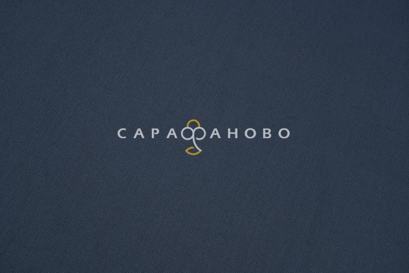 Ткань Саржа 150 см 260 гр №306 Тёмно-серый На отрез